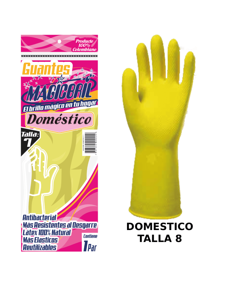 Guante Magicbril Domestico Talla 8
