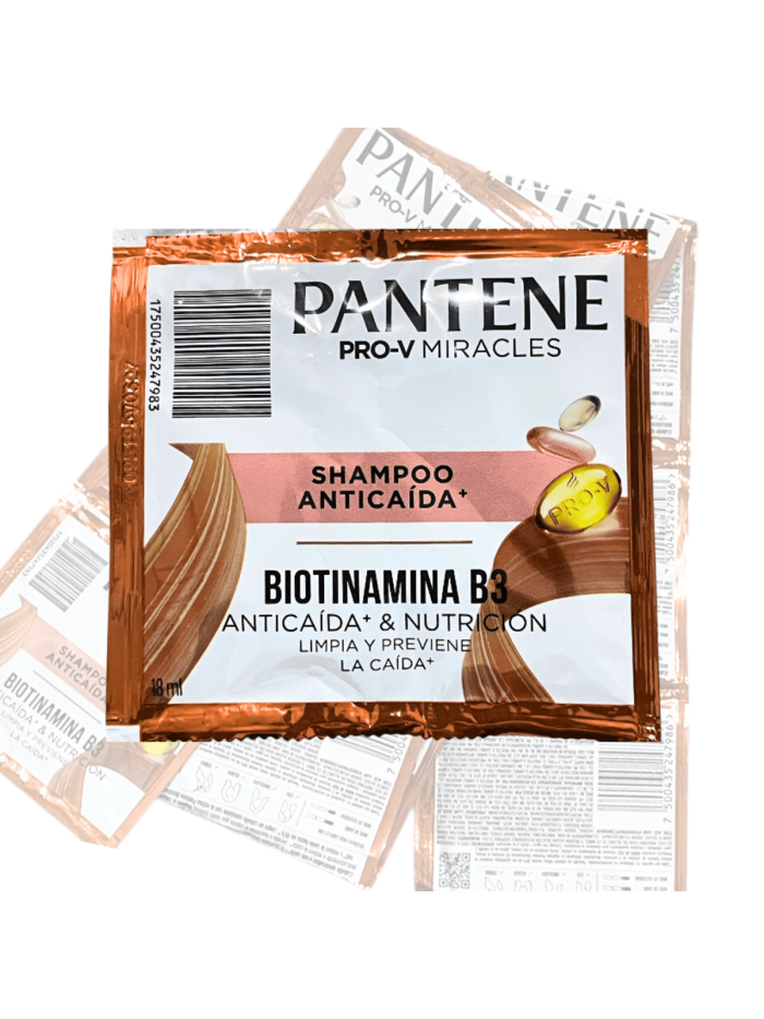 SH Pantene Ristra X12 Sob. Anticaida Biotinamina