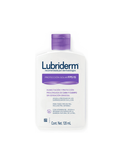Lubriderm Pote 120ml UV15